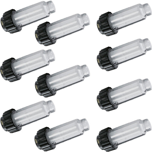 10 Stück Wasserfilter für Kärcher Feinfilter Vorfilter Schmutzfilter HD Reiniger0