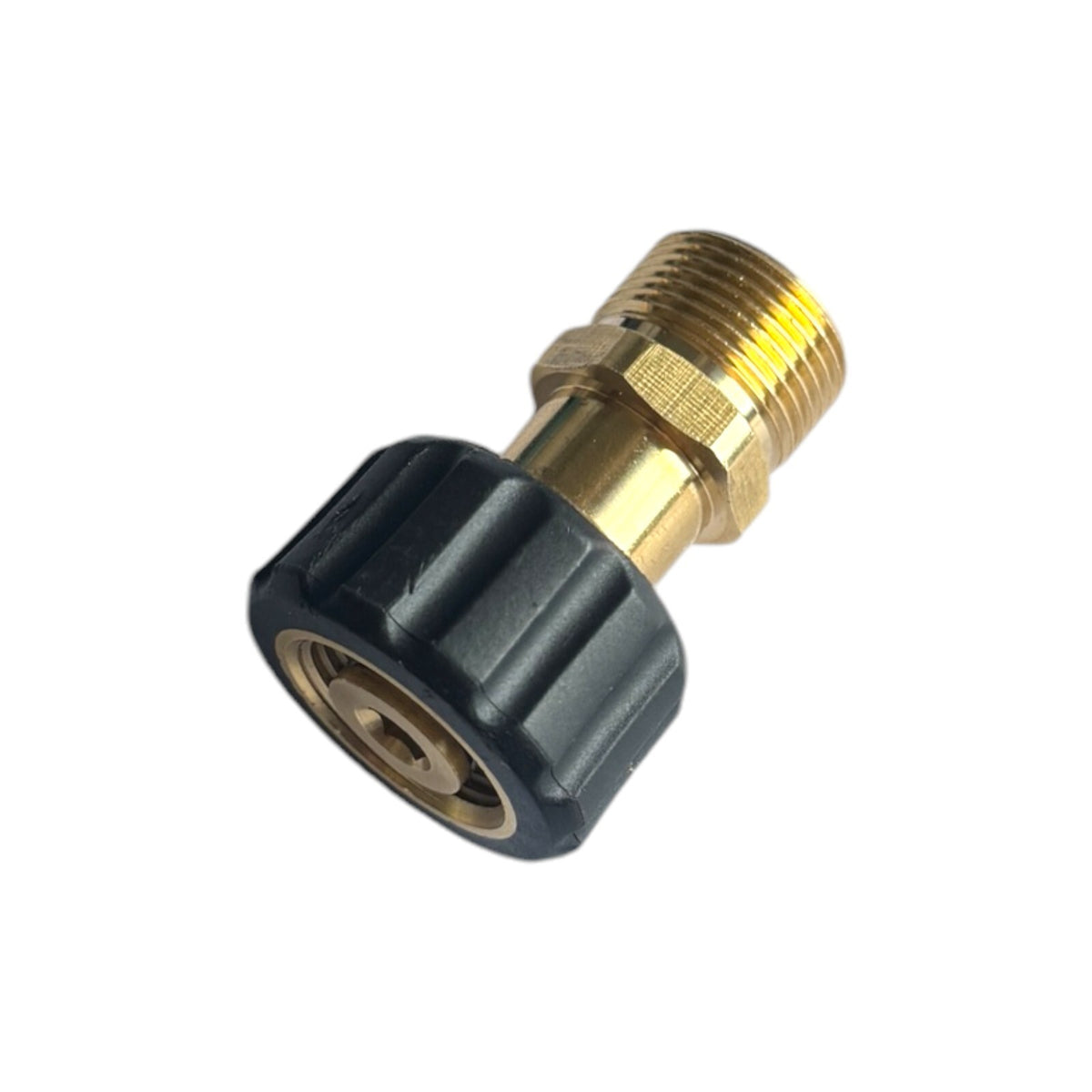 Adapter Hochdruckreiniger M22x1,5 IG x M22x1,5 AG 15mm für Kärcher Schlauch uvm.0