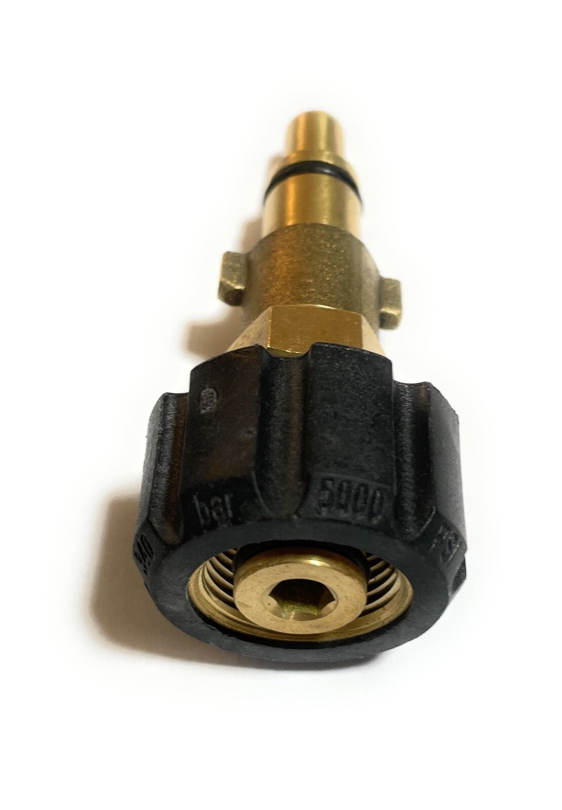 Hochdruck Adapter von Nilfisk Hobby Messing Bajonett auf M22 x1,5 IG HD Reiniger7