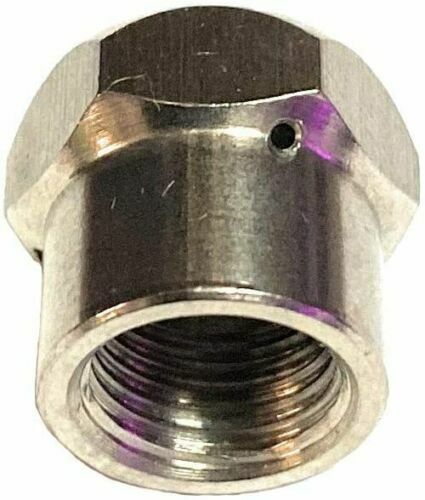 Rohrreinigungsdüse mit Front- und Rückstrahl 1/8" Gewinde für Kärcher Nilfisk...