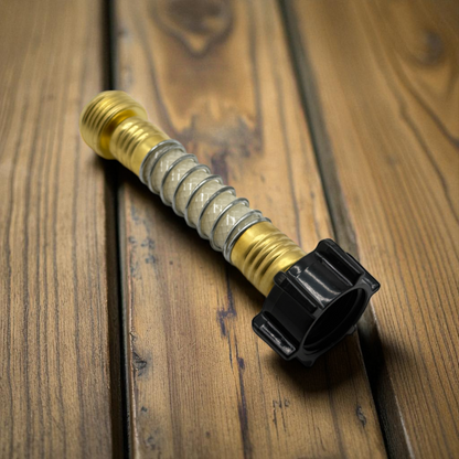 2er Set Gartenschlauch Verlängerungsadapter Spiralfeder 3/4" Schlauchverbinder11