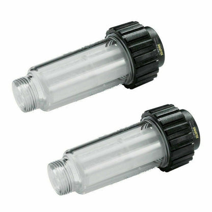2x Wasserfilter für Kärcher mit Einsatz 3/4" Fitting K2   K7 Hochdruckreiniger1