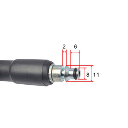 Schnellkupplung Hochdruckreiniger Quick Connect Adapter für Nilfisk + Bosch M224