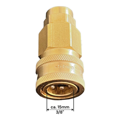 Hochdruckreiniger Schnellkupplung 3/8" mit 1/4" IG Verbinder Adapter Kupplung2