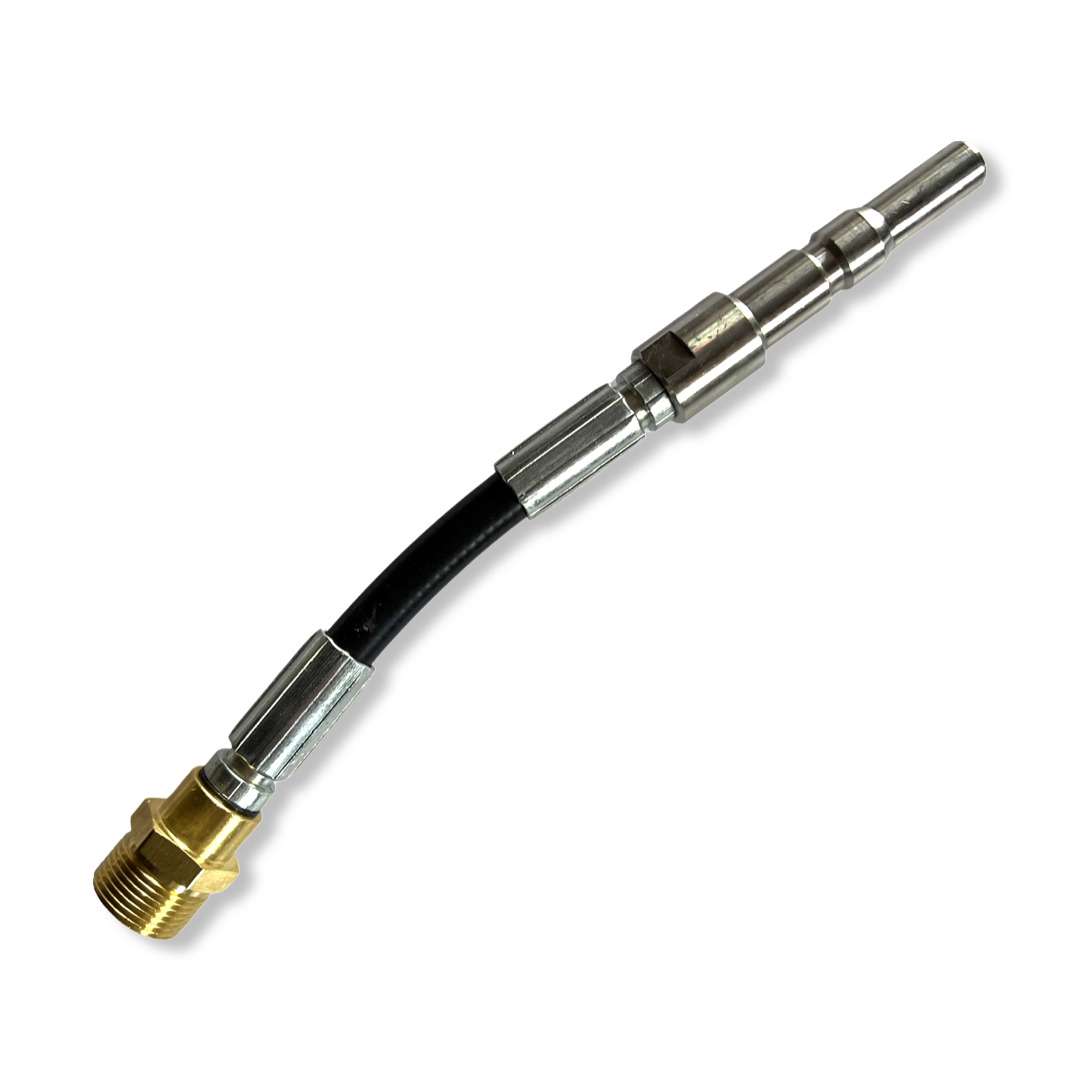 Adapter M22 x 1,5 AG für KEW, WAP, Alto, Nilfisk, Kränzle D12 flexibel Edelstahl0