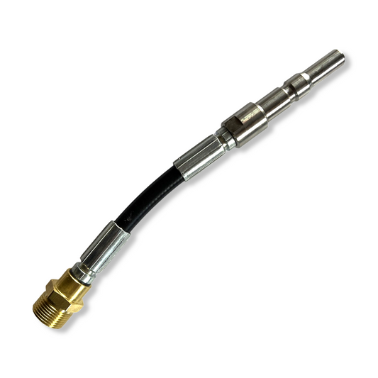 Adapter M22 x 1,5 AG für KEW, WAP, Alto, Nilfisk, Kränzle D12 flexibel Edelstahl0