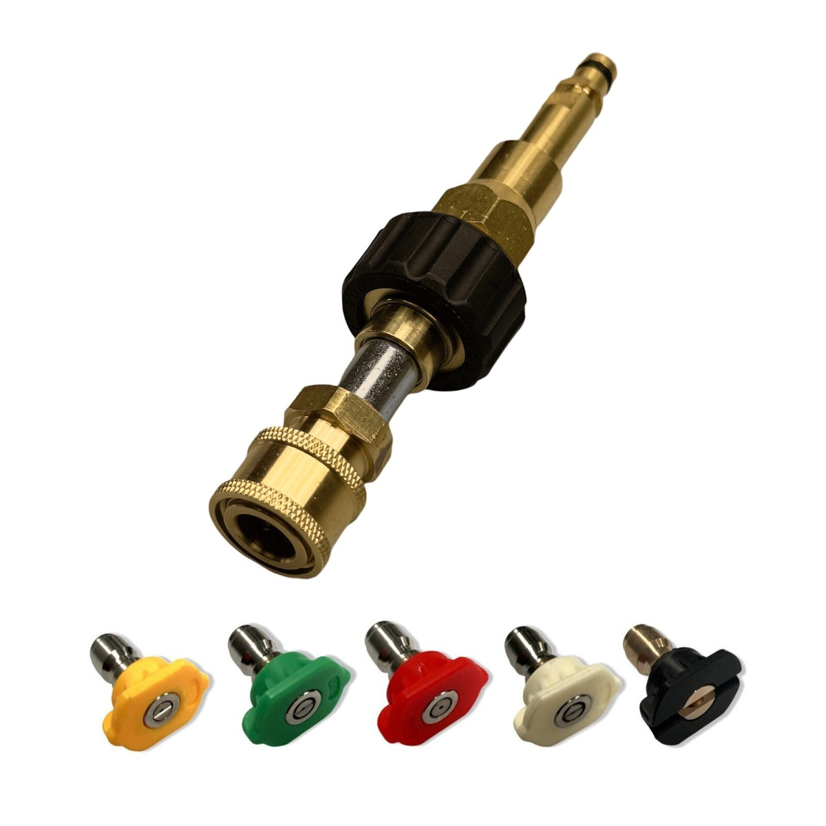 Hochdruckadapter für Kärcher Quick Connect mit Schnellkupplung inkl Düsen Set0