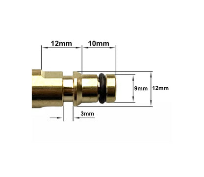 Quick Click Connect Adapter für Kärcher Stecknippel + Schnellkupplung: M22 IG1