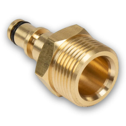 Stecknippel für manche AR und Black&Decker HD Pistole Adapter mit M22 AG Messing2