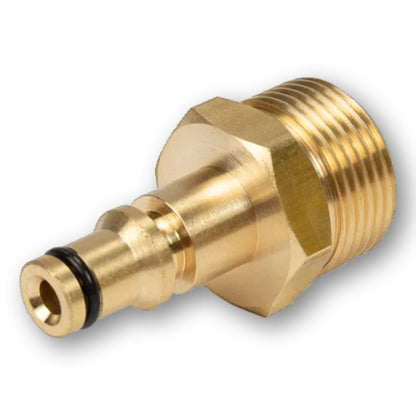 Stecknippel für manche AR und Black&Decker HD Pistole Adapter mit M22 AG Messing0