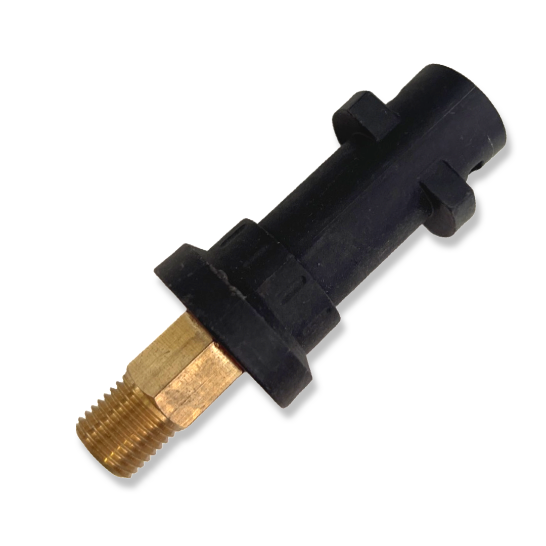 Adapter A Bajonett (AG) für Kärcher mit 1/4" Außengewinde K Serie Hobby Lanze0