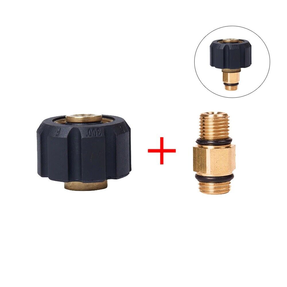 Hochdruck Adapter für Kärcher Pistole Schaumdüse Modell HDS M22 IG M14 x 1,5 AG