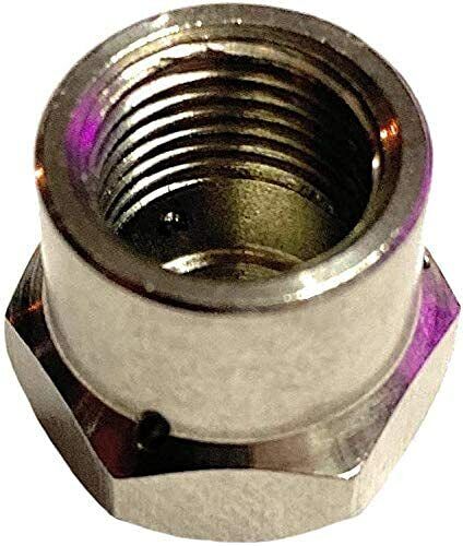 Rohrreinigungsdüse für Kärcher WAP Alto Kränzle uvm. starr 3 Bohrungen 1/8" IG