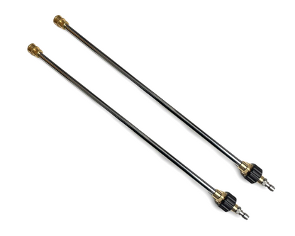2x Hochdruckreiniger Lanze Schnellkupplung 1/4" Verlängerungsstab 116cm lang0