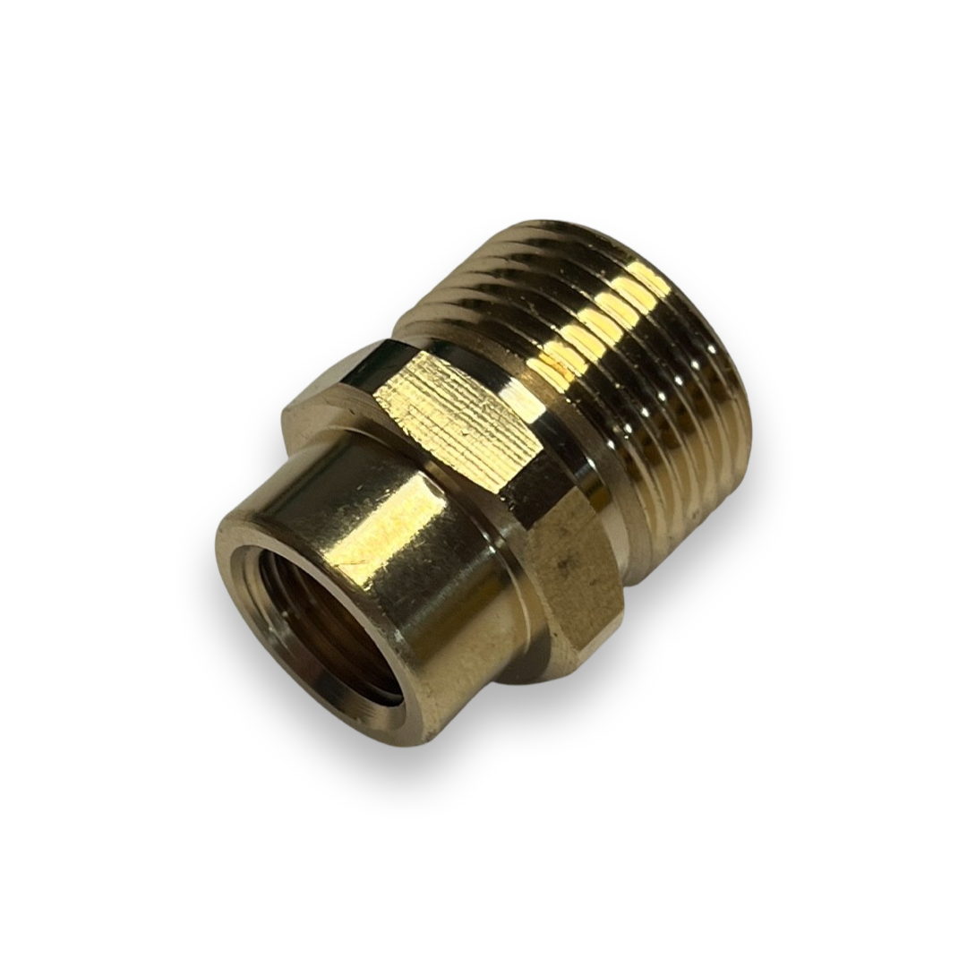Adapter M22 x1,5 AG auf 1/4" IG für Kärcher Kränzle Hochdruckreiniger Verbinder