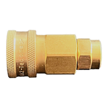 Hochdruckreiniger Schnellkupplung 3/8" mit 1/4" IG Verbinder Adapter Kupplung1