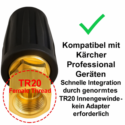 Rotordüse Fräse für Kärcher Hochdruckreiniger TR20 IG Dreckfräse bis 276bar 60°C5