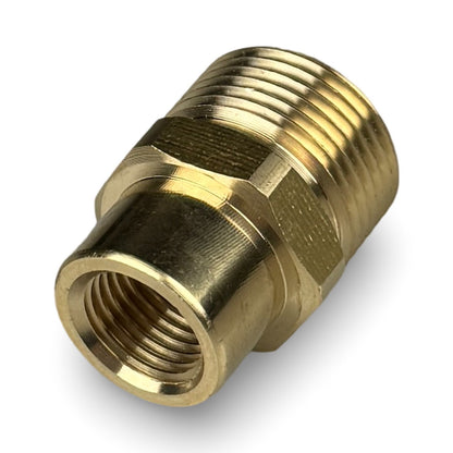 Adapter M22 x 1,5 AG auf 1/4" IG für Kränzle Hochdruckreiniger 10mm Innen 6 Kant3
