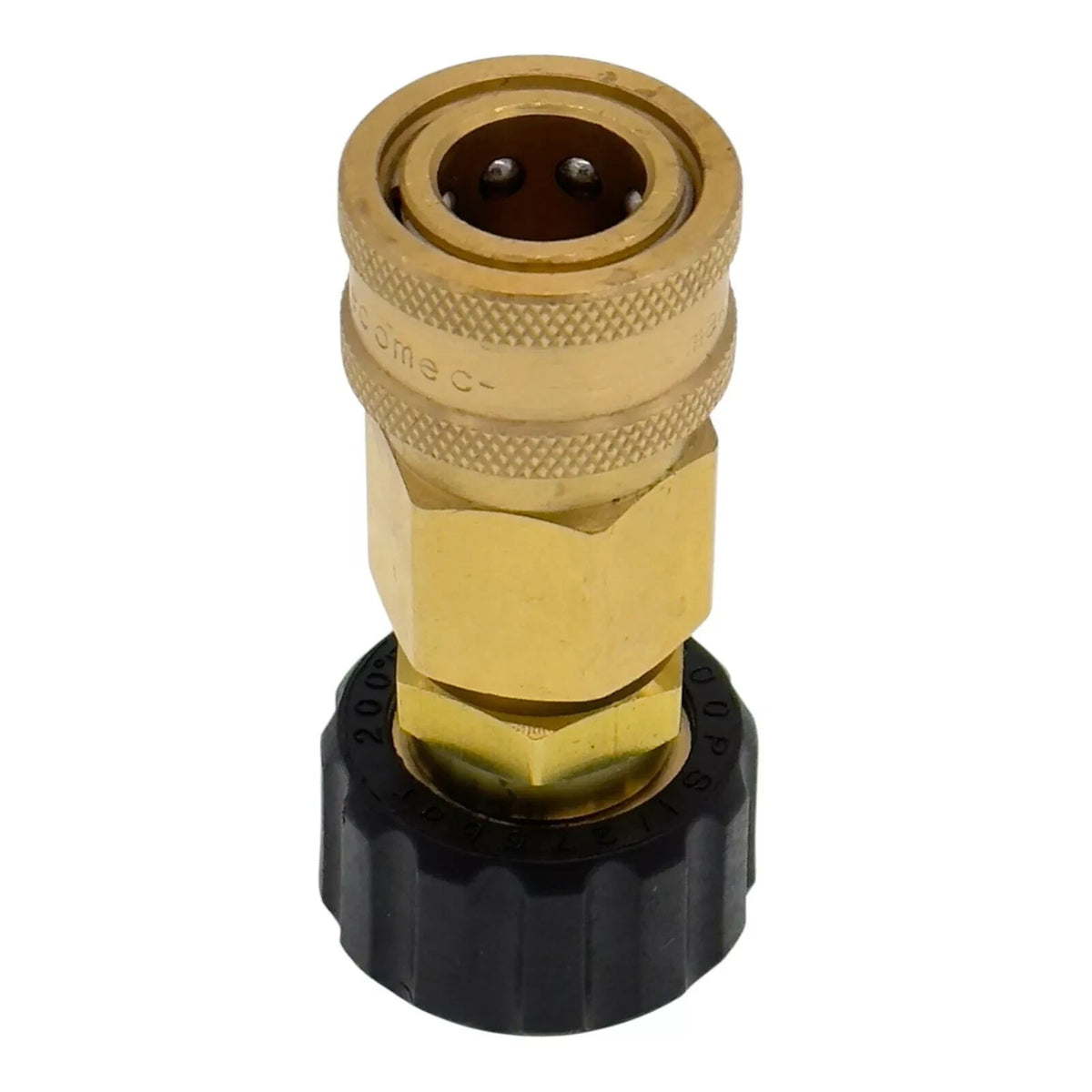 Hochdruckreiniger Schnellkupplung 3/8" mit M22x1,5 IG Verbinder Adapter Kupplung6